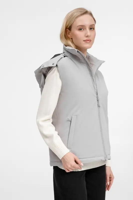 Жилет унисекс Sfera, светло-серый, размер 4XL