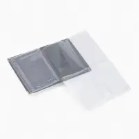 Обложка для автодокументов, с тиснением, уголками, 10.5&times;0.5&times;13.5 см, чёрная