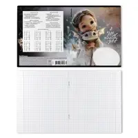 Тетрадь 12 листов в клетку ErichKrause Magic Pet, 60 г/м&sup2;, обложка мелованный картон, МИКС