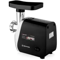 Мясорубка BRAYER 1609BR, электрическая, 2000 Вт, реверс, 3 диска, 3 насадки, 2 кг/мин Мясорубка BRAYER 1609BR, электрическая, 2000 Вт, реверс, 3 диска, 3 насадки, 2 кг/мин