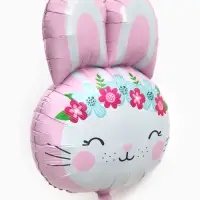 Воздушный шар фольгированный 28" &laquo;Зайка&raquo;