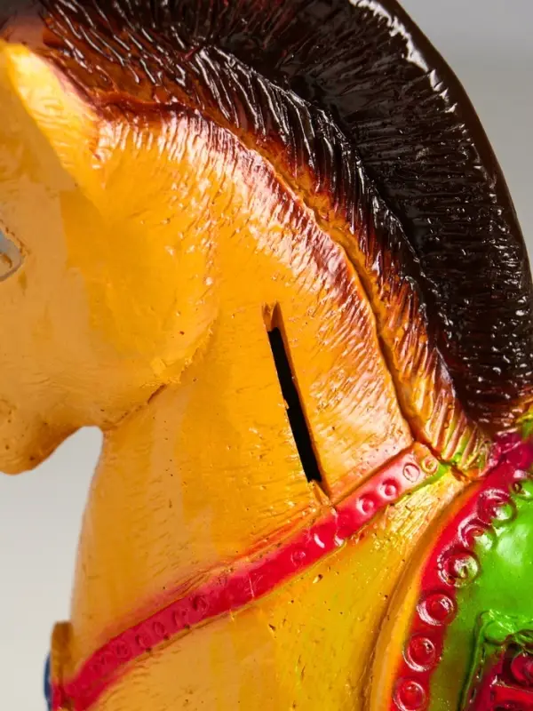 Копилка для денег «Лошадка пони», гипс, 23×20×10.5 см, коричневый Копилка для денег «Лошадка пони», гипс, 23×20×10.5 см, коричневый