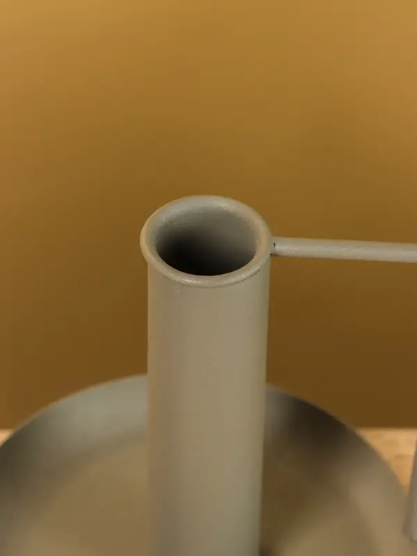 Подсвечник на 1 свечу текстурный с ручкой и блюдцем «Графит», 10×10×9.5 +/- 0.5 см Подсвечник на 1 свечу текстурный с ручкой и блюдцем «Графит», 10×10×9.5 +/- 0.5 см