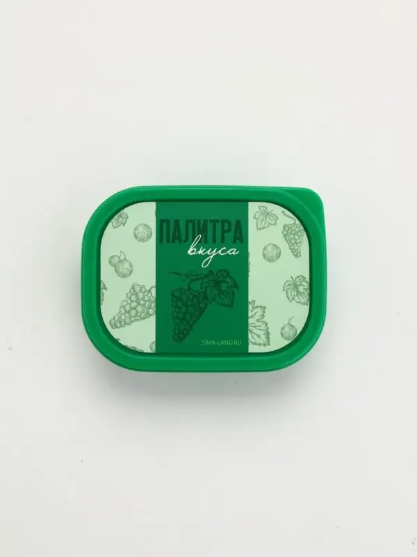 Ланч - бокс прямоугольный &laquo;Палитра вкуса&raquo;, 150 мл