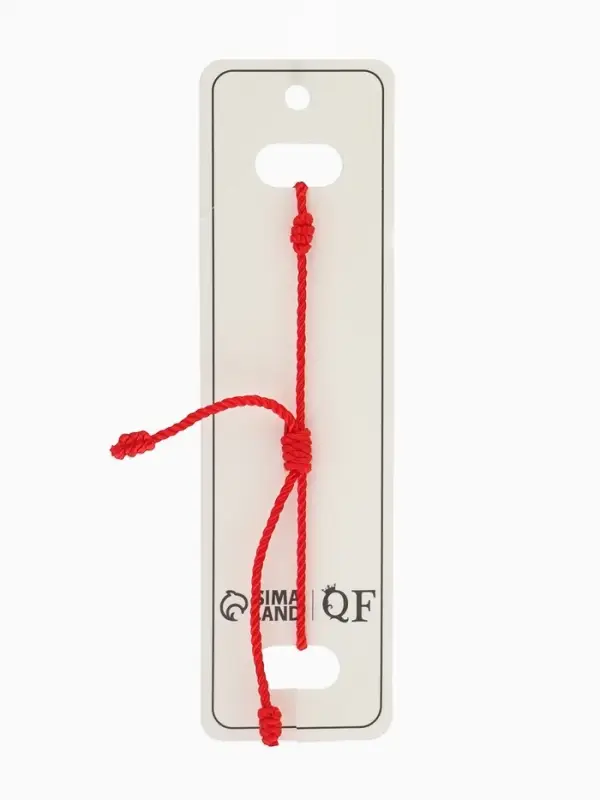 Браслет-оберег &laquo;Красная нить&raquo; узел с глазиком, цвет красно-белый