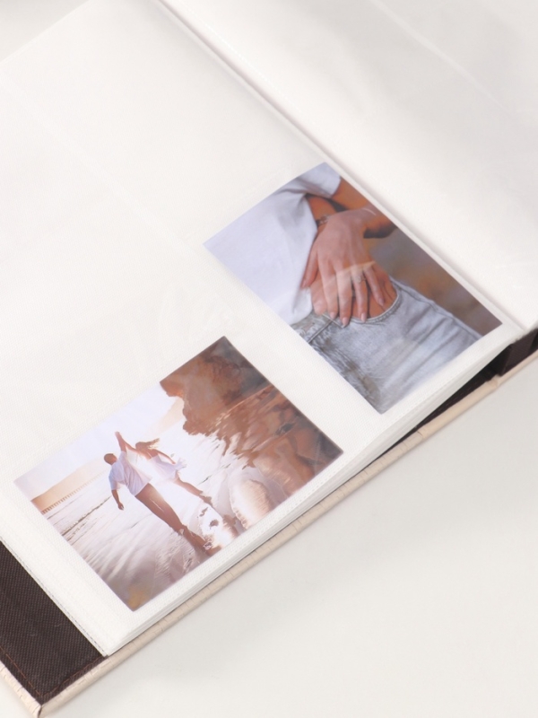 Фотоальбом на 500 фото 10х15 см Фотоальбом на 500 фото 10х15 см "Вязаный узор" кожзам, белый, в коробке 5,5х32,5х34 см