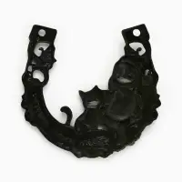 Подкова домовой &laquo;Здесь живёт счастье&raquo;, 7&times;7 см