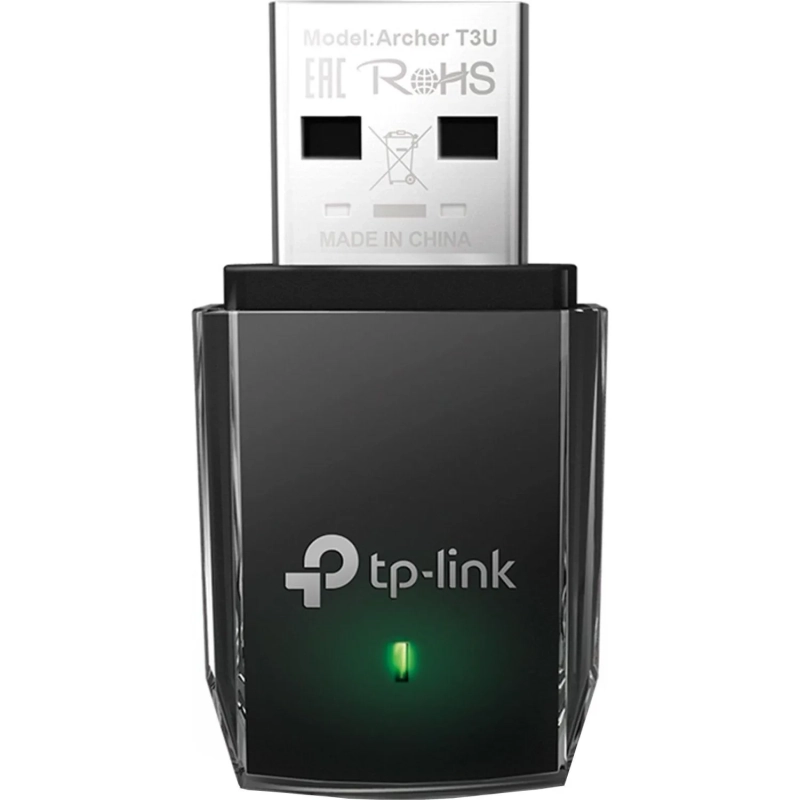 Сетевой адаптер WiFi TP-Link (Archer T3U) AC1300 USB 3.0