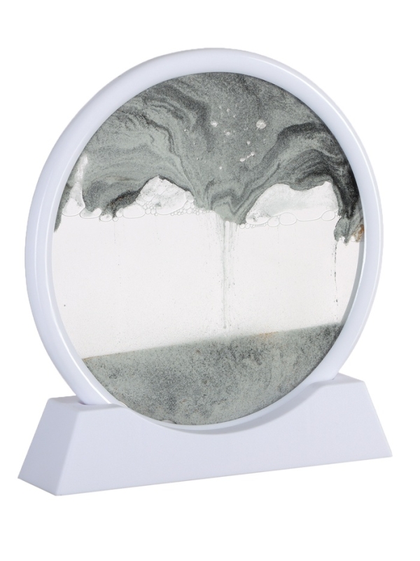 Песочные часы-картина, 18 х 19 см, антистресс, песок черный Песочные часы-картина, 18 х 19 см, антистресс, песок черный