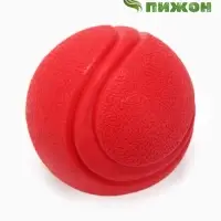 Игрушка для собак &laquo;Прыгучий мяч&raquo;, 5 см, цельнолитая, TPR, красная