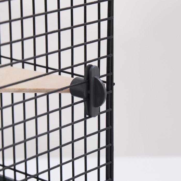 Клетка для шиншилл Клетка для шиншилл "Пижон" №11, складная, 80 х 50 х 46см, серая