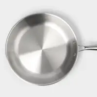 Сковорода 3Ply Hanna Kn&ouml;vell, d=30 см, h=5.5 см, толщина 2.2 мм, индукция, нержавеющая сталь, серебристая