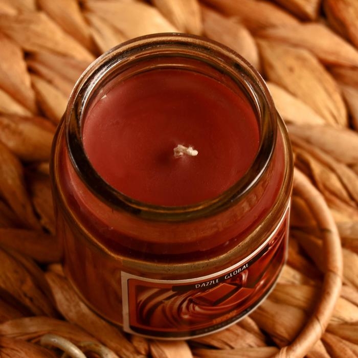 Свеча в банке Свеча в банке "Шоколад" 82 гр 6х9х9 см