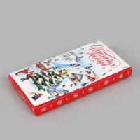 Коробка подарочная сборная &laquo;Елочные игрушки&raquo;, 20&times;2&times;12 см