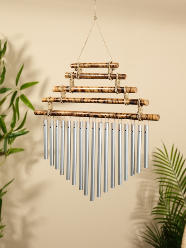 Музыка ветра Музыка ветра "Лесенка" бамбук, сиграсс, алюминий 30х1,5х45 см