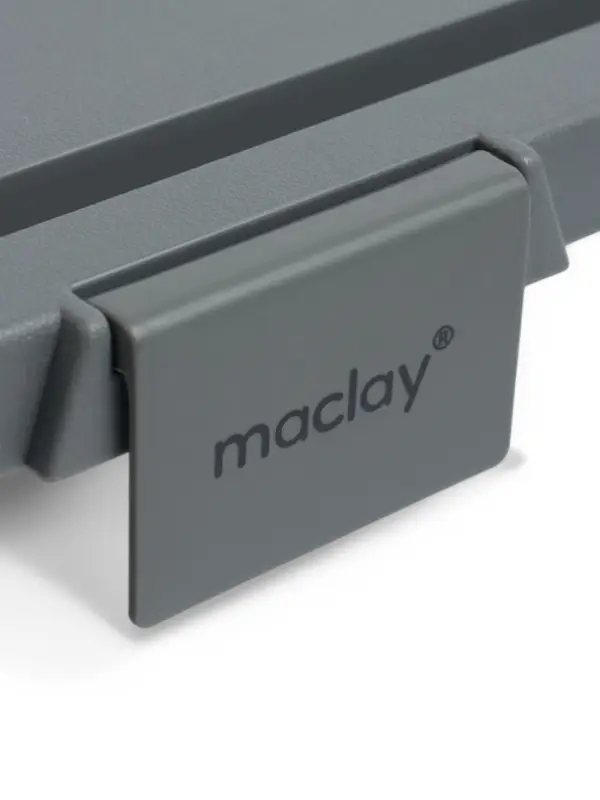 Корзина - столик maclay 2 в 1, складная, 47&times;28.5&times;23.5 см, серая