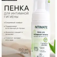 Пенка для интимной гигиены для особо чувствительной кожи Floresan с экстрактом алоэ вера, 150 мл