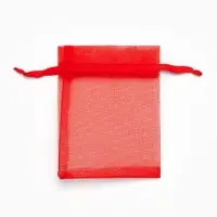 Набор подарочных мешочков 100шт. , 7*9, цвет красный (1716471)