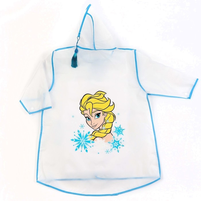 Дождевик детский, размер S, 92-98 см, Холодное сердце Дождевик детский, размер S, 92-98 см, Холодное сердце