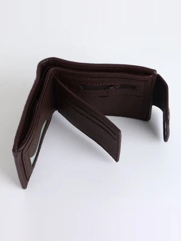 Портмоне мужское &laquo;Идрис&raquo;, на магнитах, коричневое