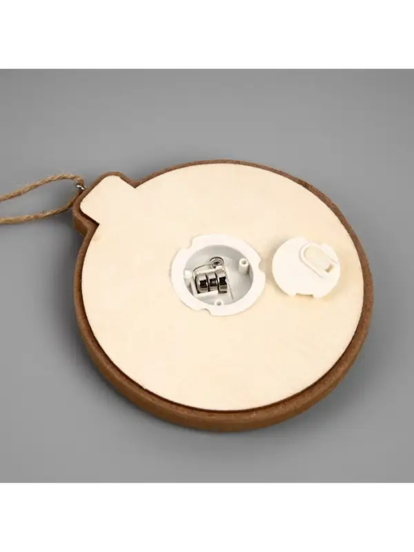 Подвеска световая &laquo;Снегири&raquo;, 10 см, от батареек LR41&times;3, свечение тёплое белое