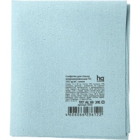 Салфетка хозяйственная HQ Profiline д/стекл ПУ 35х40см 245г/м2 синяя 2шт/уп