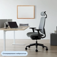Доска магнитно-маркерная 45х60 Attache Wood дерев.рама