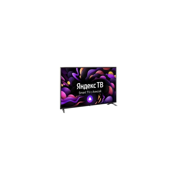 Телевизор Doffler 50KUS65, 50 Телевизор Doffler 50KUS65, 50", 3840x2160, DVB-T/T2/C/S2, HDMI 3, USB 2, Smart TV, чёрный