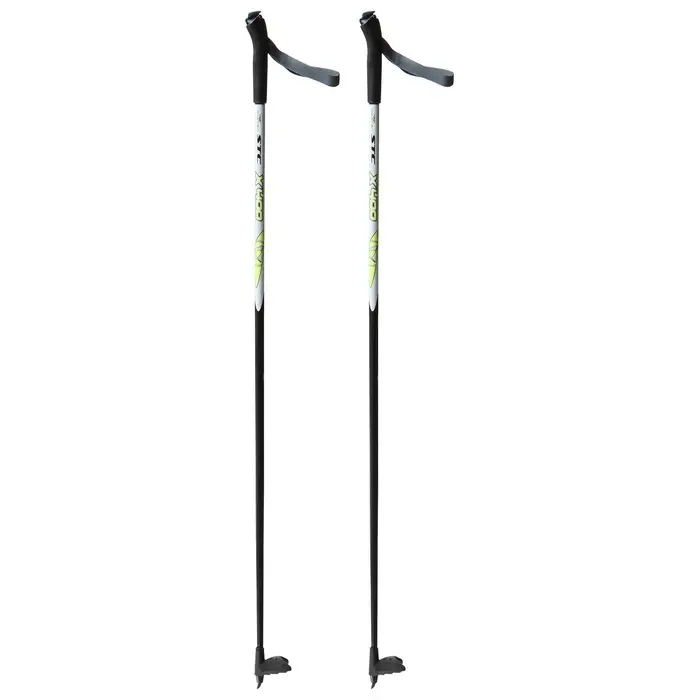 Палки лыжные стеклопластиковые, длина 110 см, МИКС