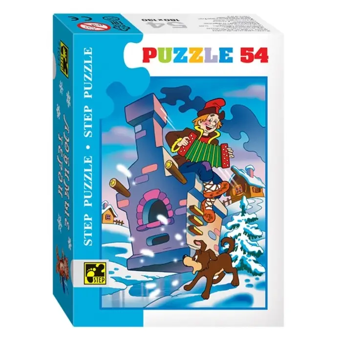 Пазл «Любимые герои сказок», 54 элемента, МИКС