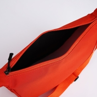 Сумка женская из текстиля, 30×17×6 см, оранжевая