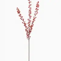 Декор ветка &laquo;Веточка калины&raquo;, 1&times;75 см