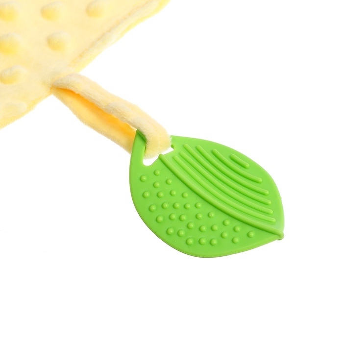 Мягкая игрушка - комфортер с прорезывателем, жёлтый Мягкая игрушка - комфортер с прорезывателем, жёлтый