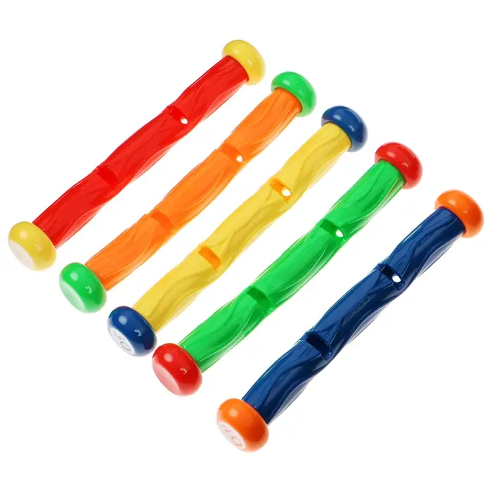 Набор для ныряния «На волне» «Палочки», 5 предметов, цвет МИКС