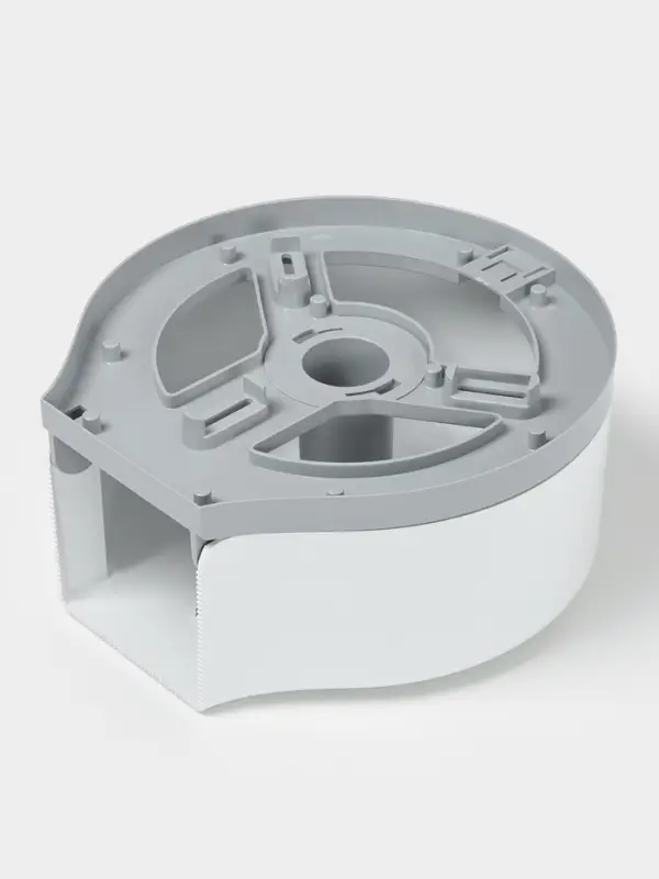 Диспенсер туалетной бумаги, пластик белый, втулка 4 см Диспенсер туалетной бумаги, пластик белый, втулка 4 см