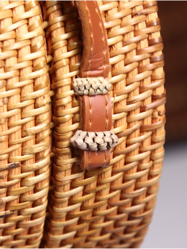 Сумка плетеная ротанг "Звезда", 20х6х70 см