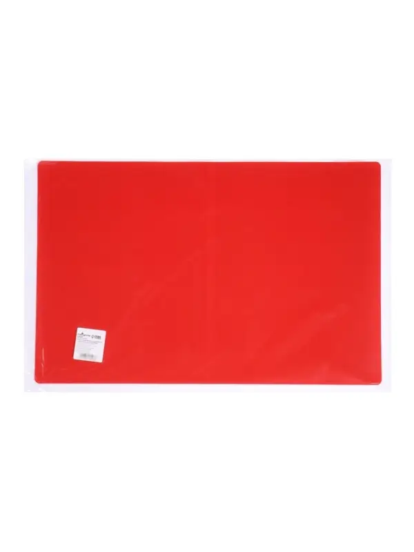 Папка с 10 вкладышами А4, 500 мкм, Calligrata, текстура &laquo;песок&raquo;, красная