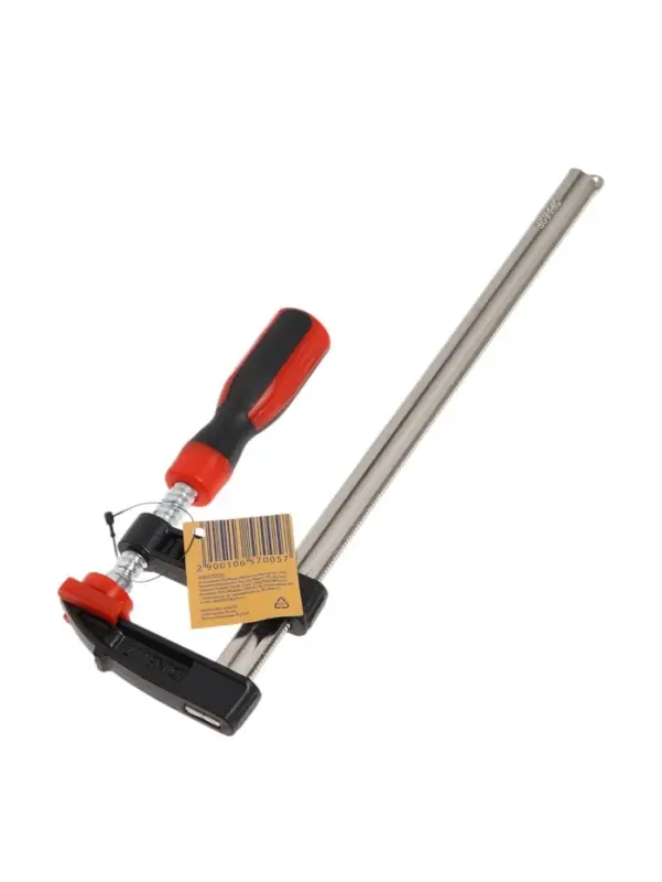 Струбцина F-образная усиленная ТУНДРА, тавровый профиль, 2К рукоятка, 250&times;50&times;300 мм