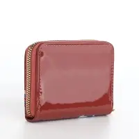 Кошелёк на молнии, коричневый