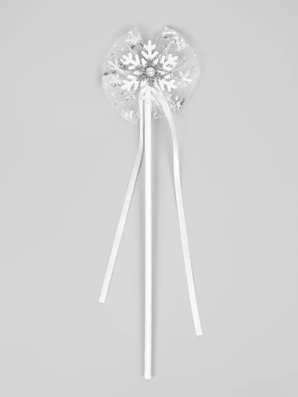 Жезл карнавальный &laquo;Снежинка&raquo;, МИКС, 35 см