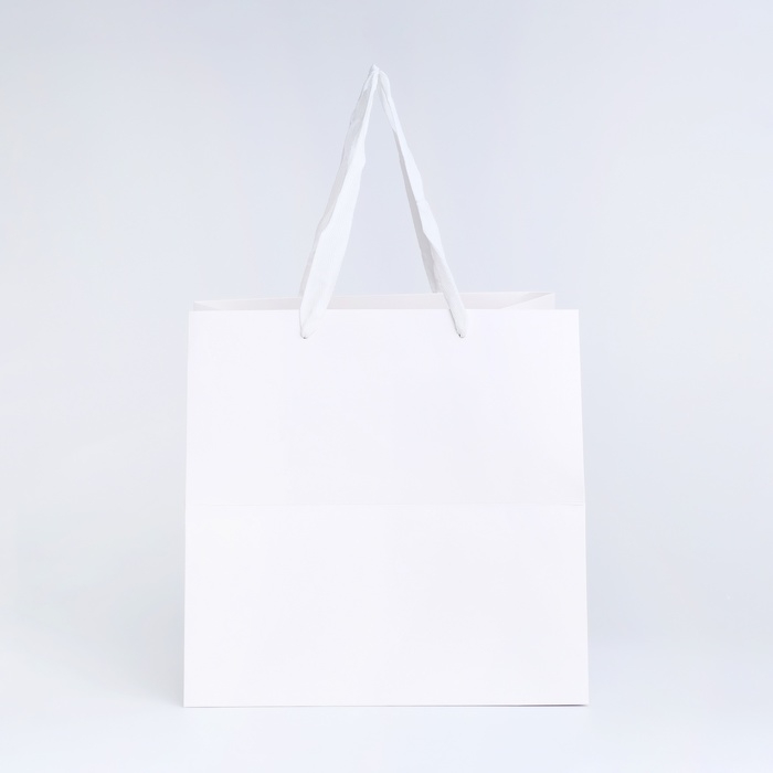 Пакет с квадратным дном 25 Х 25 Х 25 см, Белый Пакет с квадратным дном 25 Х 25 Х 25 см, Белый