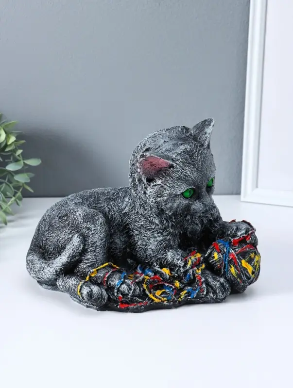 Копилка для денег &laquo;Котенок с клубком&raquo;, 20&times;25&times;14 см