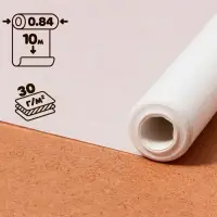 Калька под карандаш 840 мм в рулоне 10 м, 30 г/м&sup2;