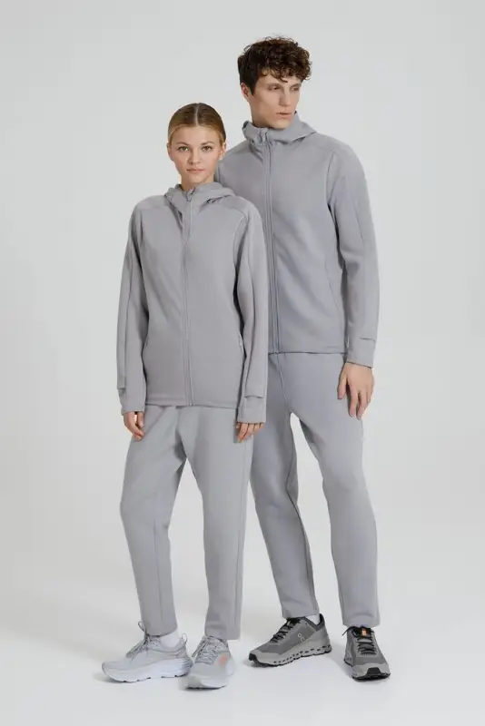 Куртка с капюшоном унисекс Begi, серая, размер M Куртка с капюшоном унисекс Begi, серая, размер M