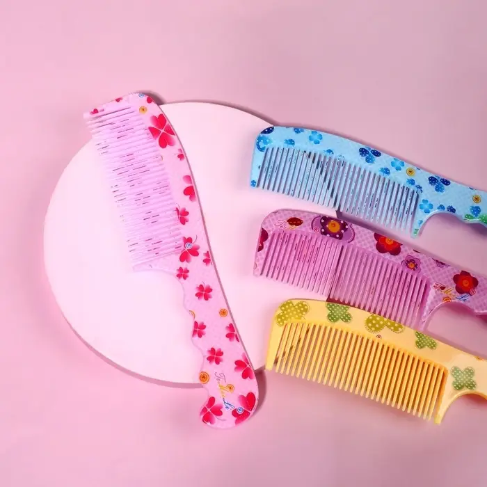 Расчёска, 19(±1) × 4 см, рисунок МИКС