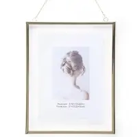 Рамка для фото &laquo;Фиор&raquo;, 20&times;25 см, с цепочкой, металл, золотистый