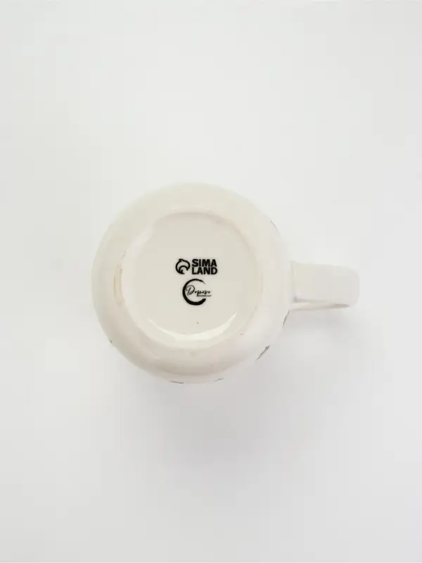 Кружка чайная керамическая &laquo;Цветы&raquo;, 630 мл