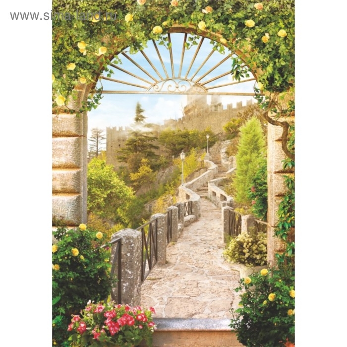 Фотообои Bellissimo Весна в Греции, 4 листа 140х200 см Фотообои Bellissimo Весна в Греции, 4 листа 140х200 см