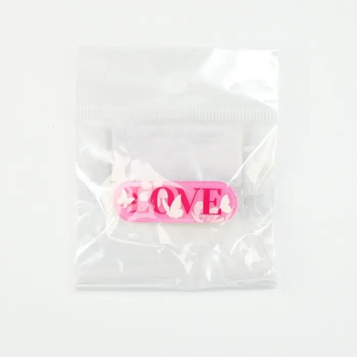 Заколка для волос LOVE, 4.5×1.5 см Заколка для волос LOVE, 4.5×1.5 см
