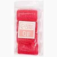 Бигуди &laquo;Липучка&raquo;, d=3 см, 6 см, 4 шт., МИКС